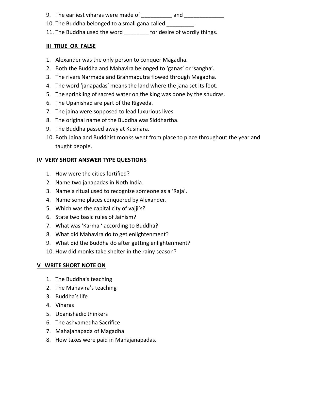 CBSE Worksheets for Class 6 Social Science Key Elements of Democratic Government Assignment 5 - Page 4