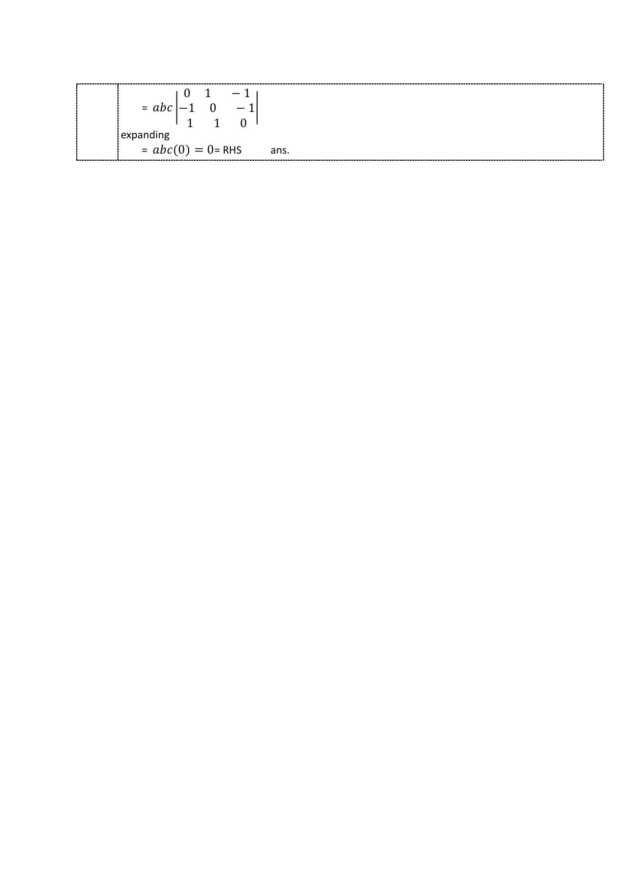 CBSE Class 12 Maths Determinants Assignment 3 - Page 7