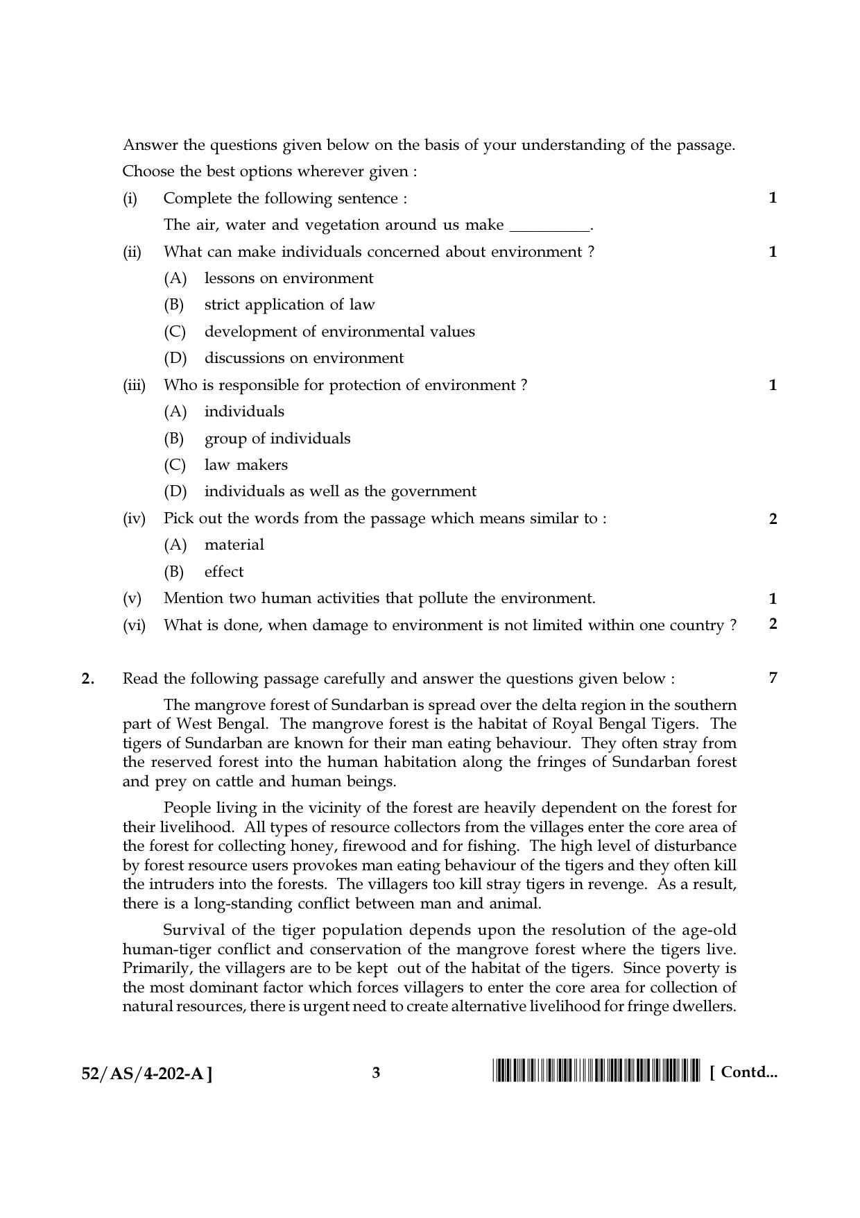 NIOS April 2016 Class 10 Hindi Question Paper - Page 11