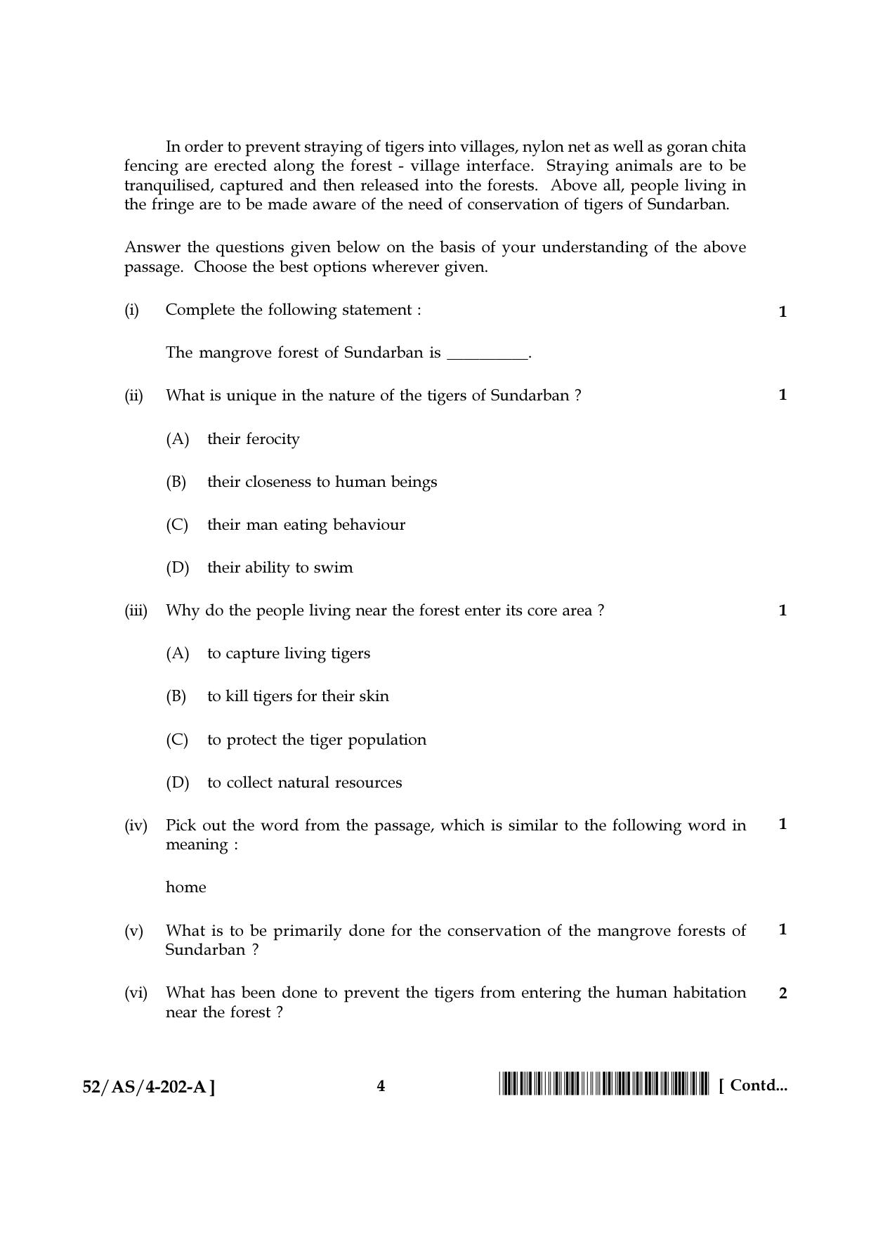 NIOS April 2016 Class 10 Hindi Question Paper - Page 12