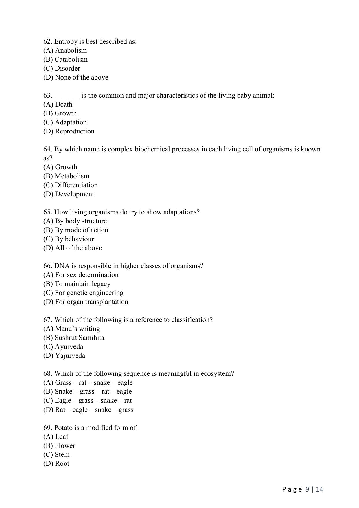 WB JEMAS (PG) MHA 2024 Question Paper - Page 11