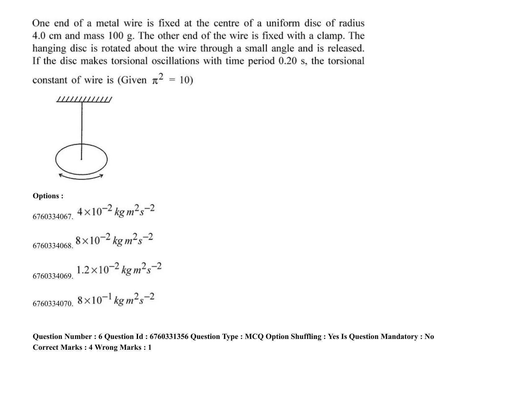 JEE Mains 2021: BTech (Shift 2) 03-08-2021 Question Paper - Page 5