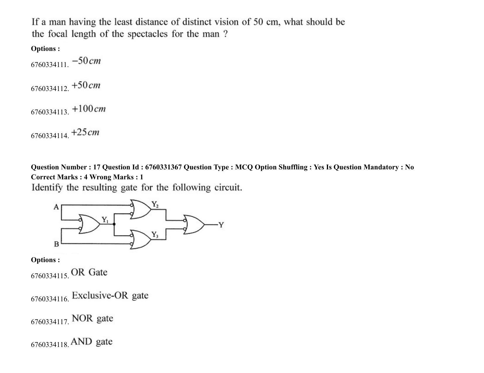 JEE Mains 2021: BTech (Shift 2) 03-08-2021 Question Paper - Page 13