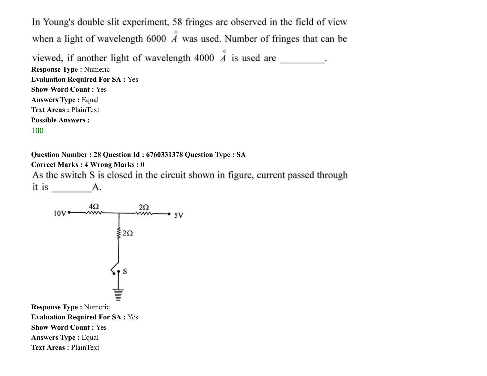 JEE Mains 2021: BTech (Shift 2) 03-08-2021 Question Paper - Page 19
