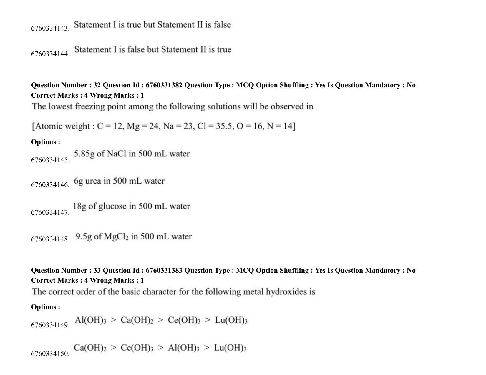 JEE Mains 2021: BTech (Shift 2) 03-08-2021 Question Paper - Page 22