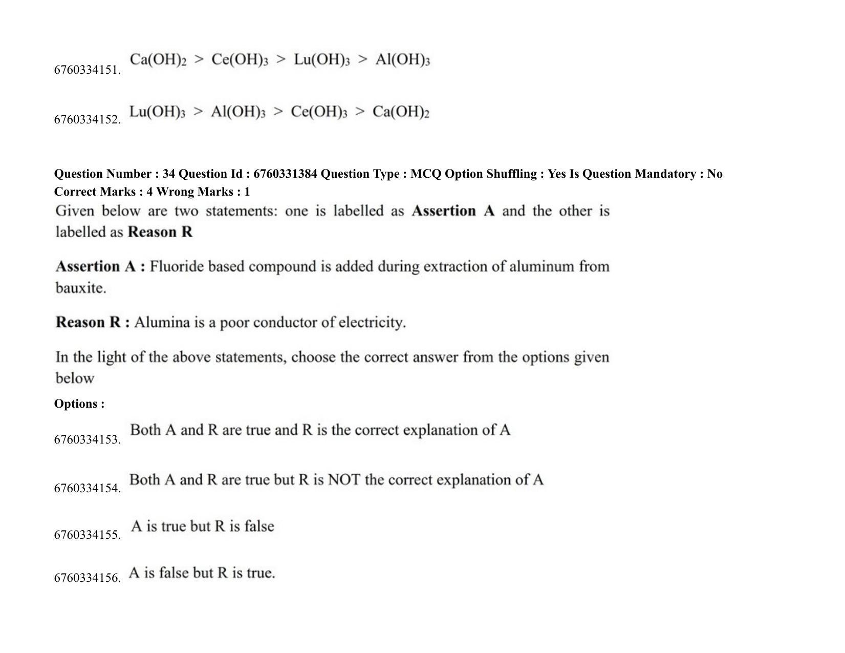 JEE Mains 2021: BTech (Shift 2) 03-08-2021 Question Paper - Page 23