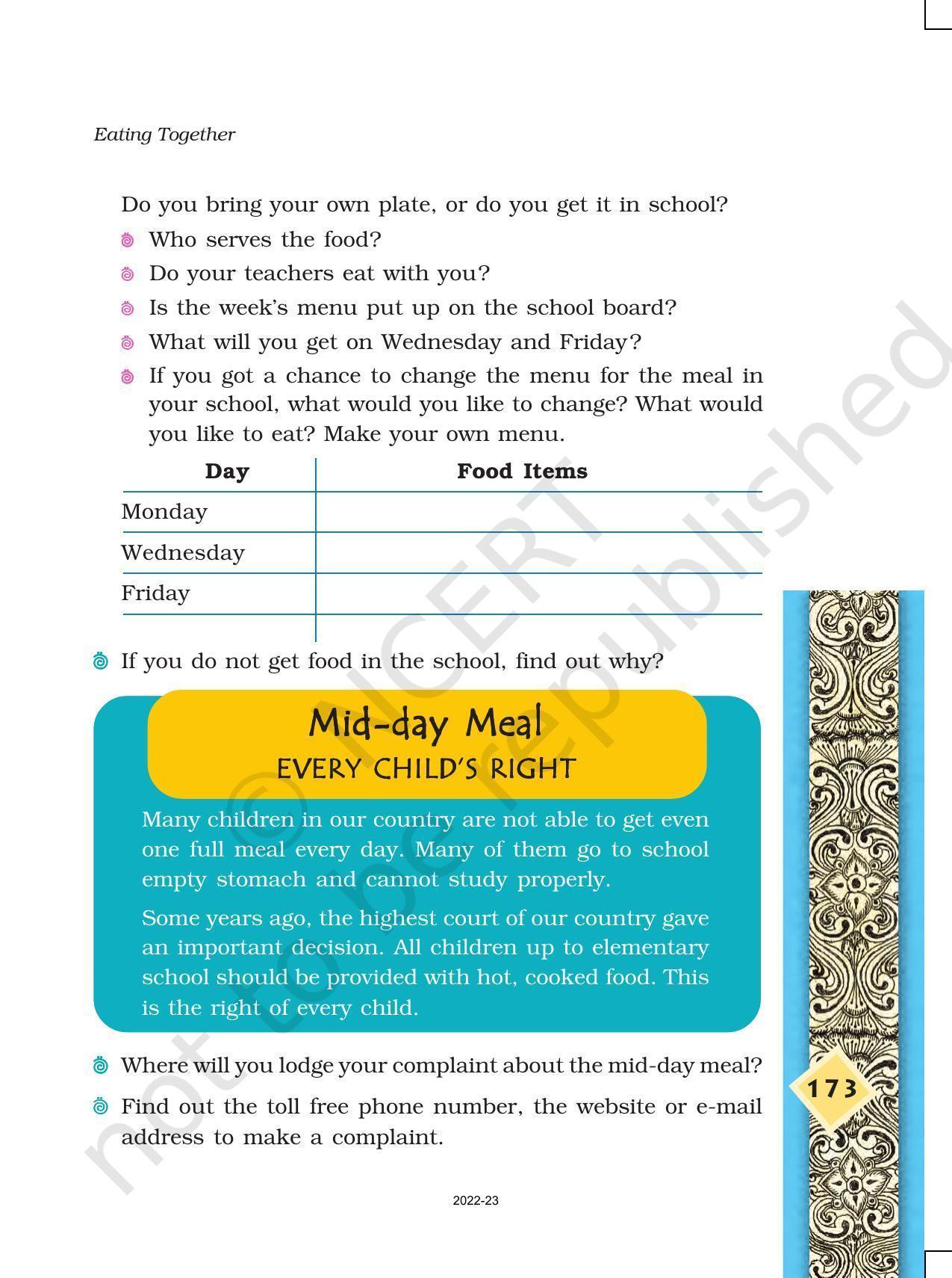 NCERT Book for Class 4 EVS Chapter 20 Eating Together - Page 8