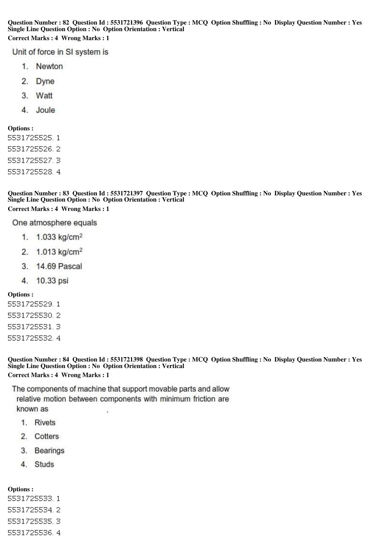 ICAR AIEEA PG 2019 DAIRY TECHNOLOGY Question Paper - Page 29