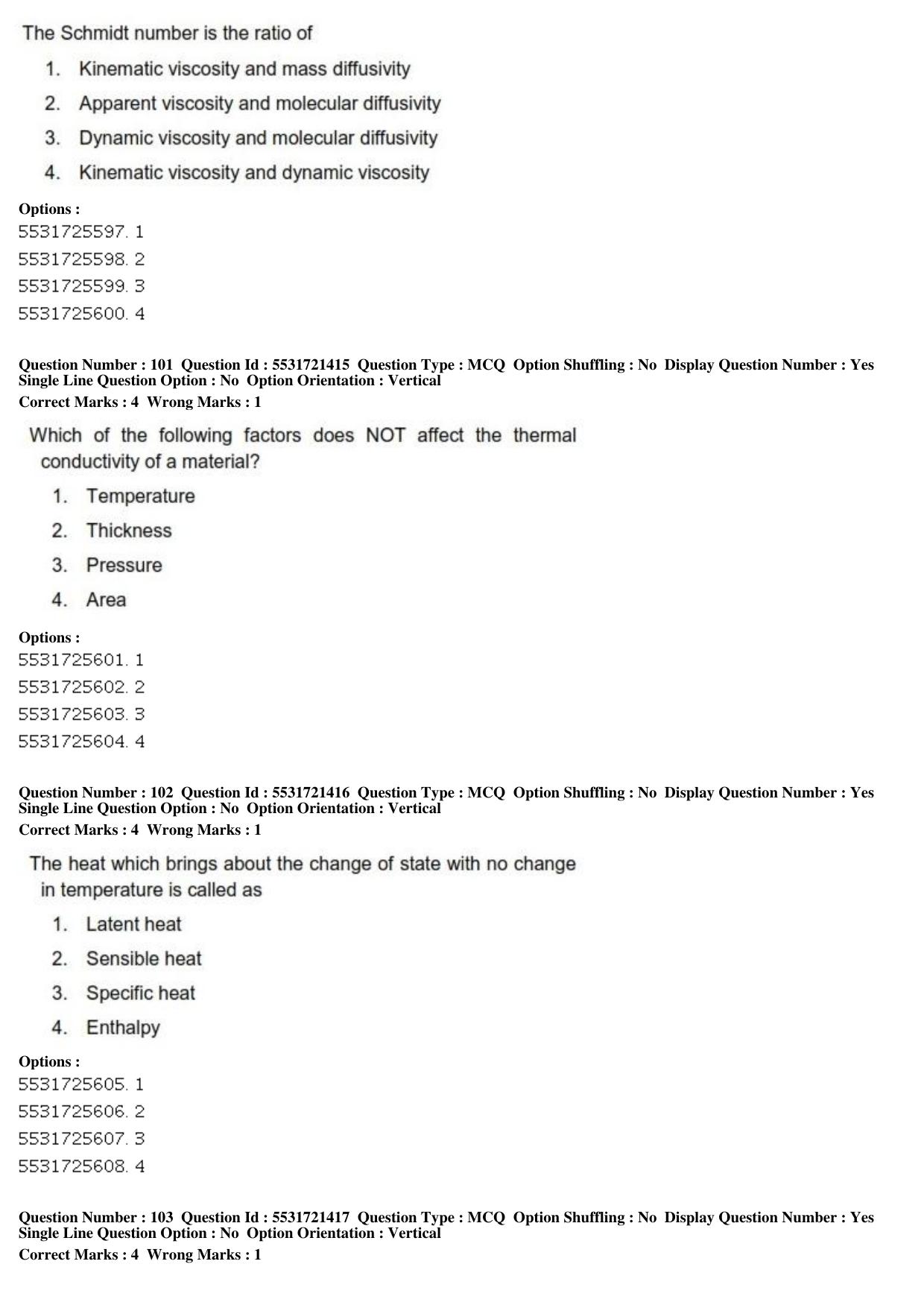 ICAR AIEEA PG 2019 DAIRY TECHNOLOGY Question Paper - Page 35