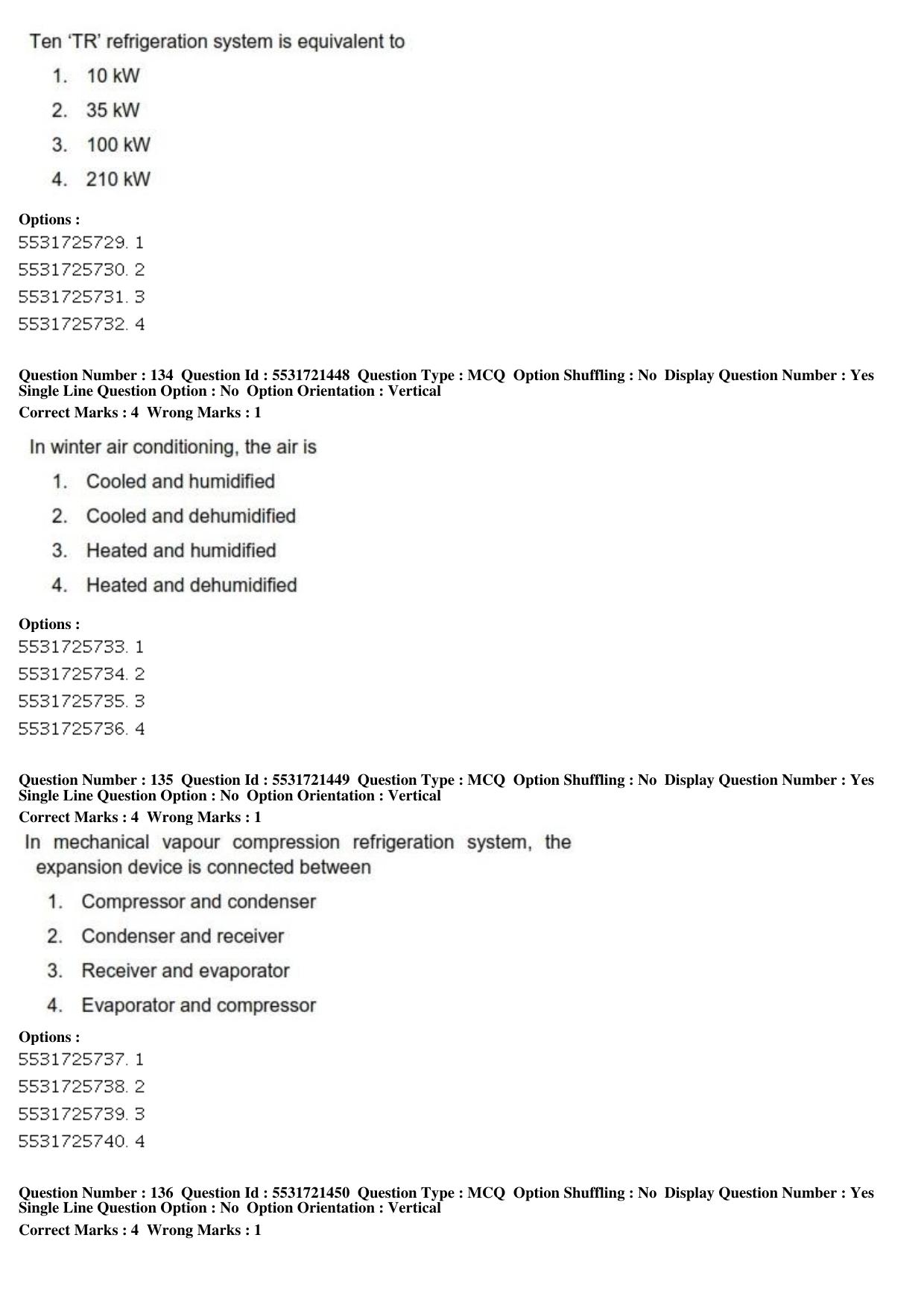 ICAR AIEEA PG 2019 DAIRY TECHNOLOGY Question Paper - Page 46