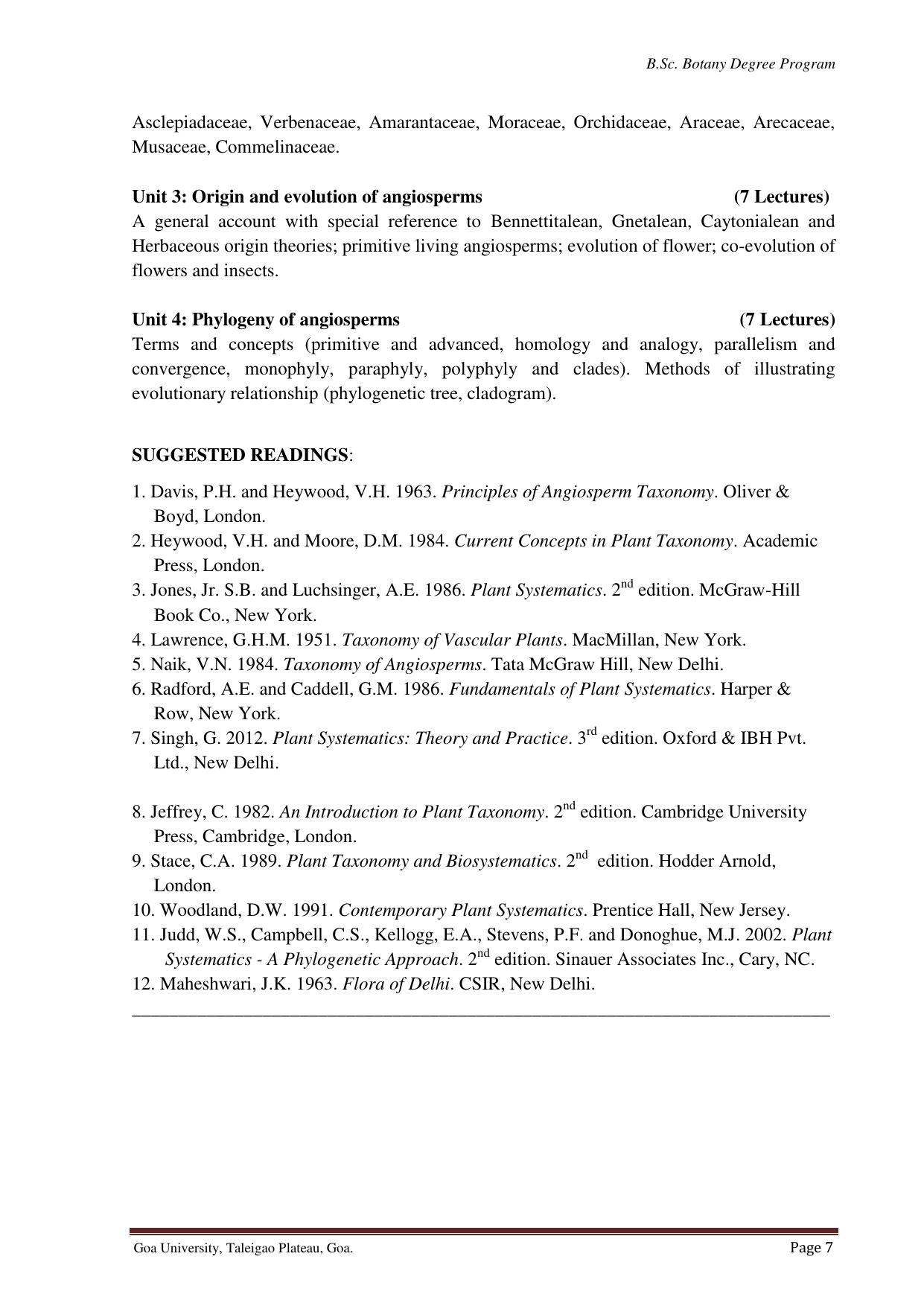 GU ART CDT Botany Syllabus - Page 7