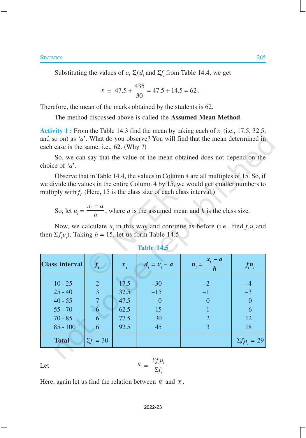 NCERT Book for Class 10 Maths Chapter 14 Statistics - Page 6