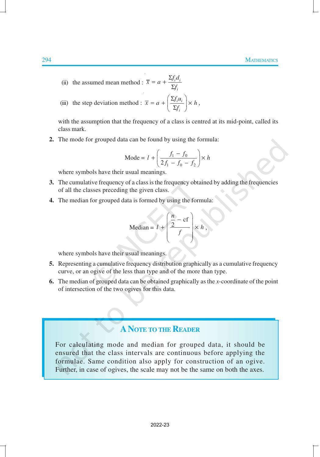 NCERT Book for Class 10 Maths Chapter 14 Statistics - Page 35