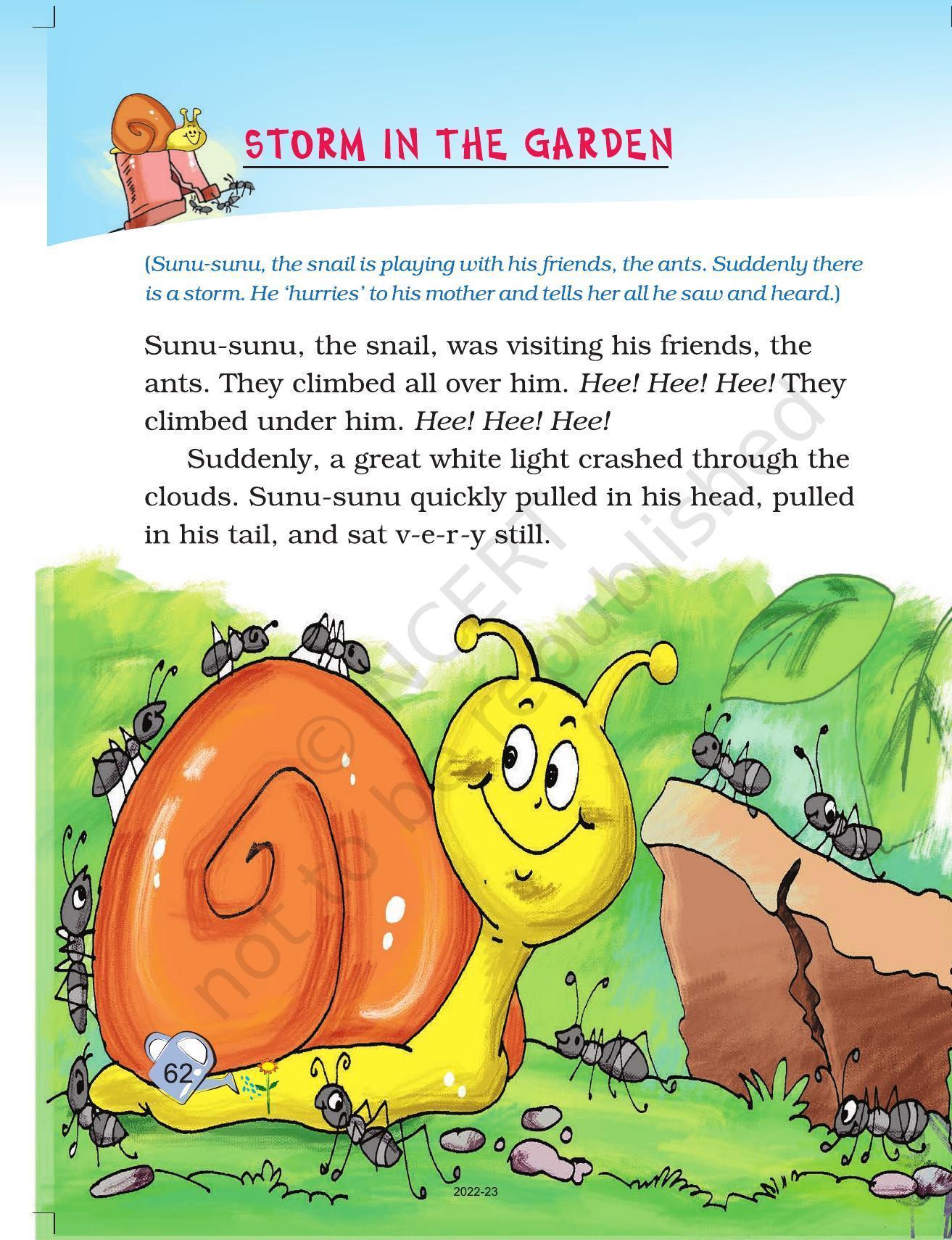 NCERT Book for Class 2 English (Marigold):Chapter 4-Rain - Page 9