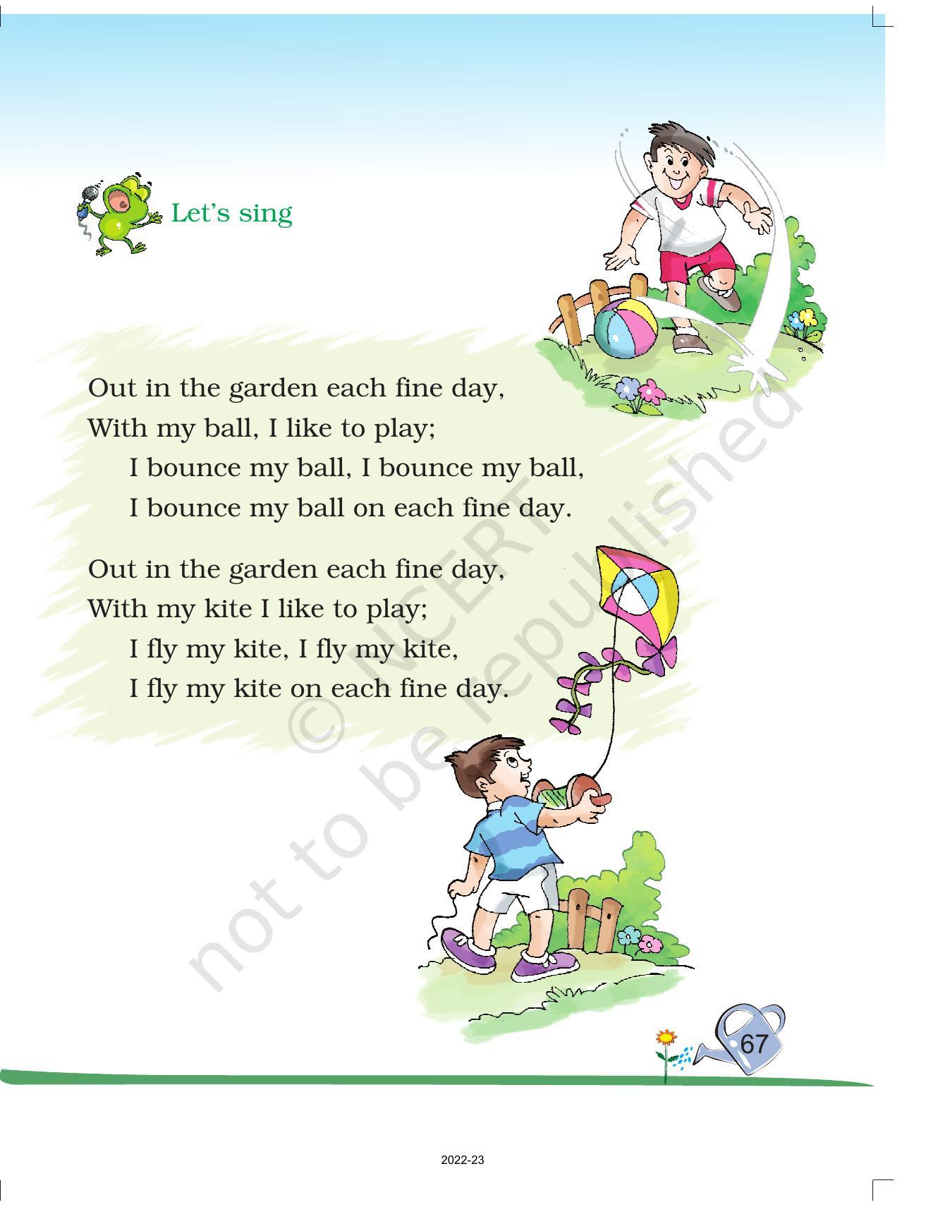 NCERT Book for Class 2 English (Marigold):Chapter 4-Rain - Page 14