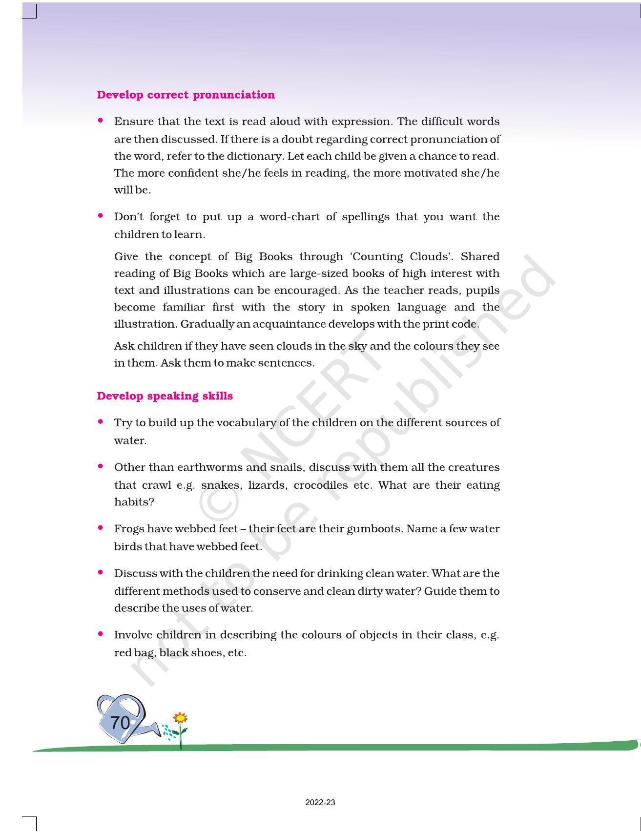 NCERT Book for Class 2 English (Marigold):Chapter 4-Rain - Page 17