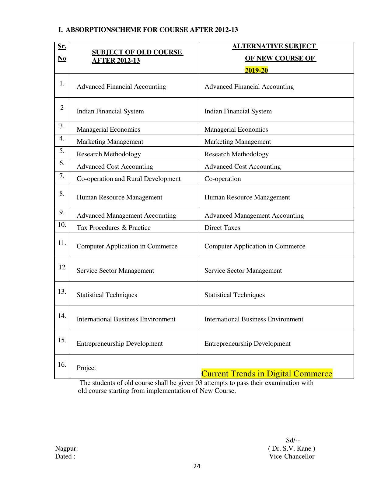 RTMNU Department of Commerce Syllabus - Page 27