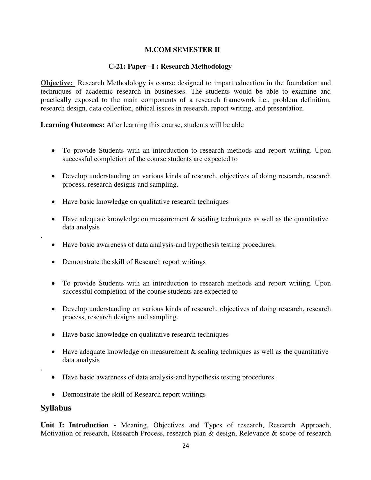 RTMNU Department of Commerce Syllabus - Page 40