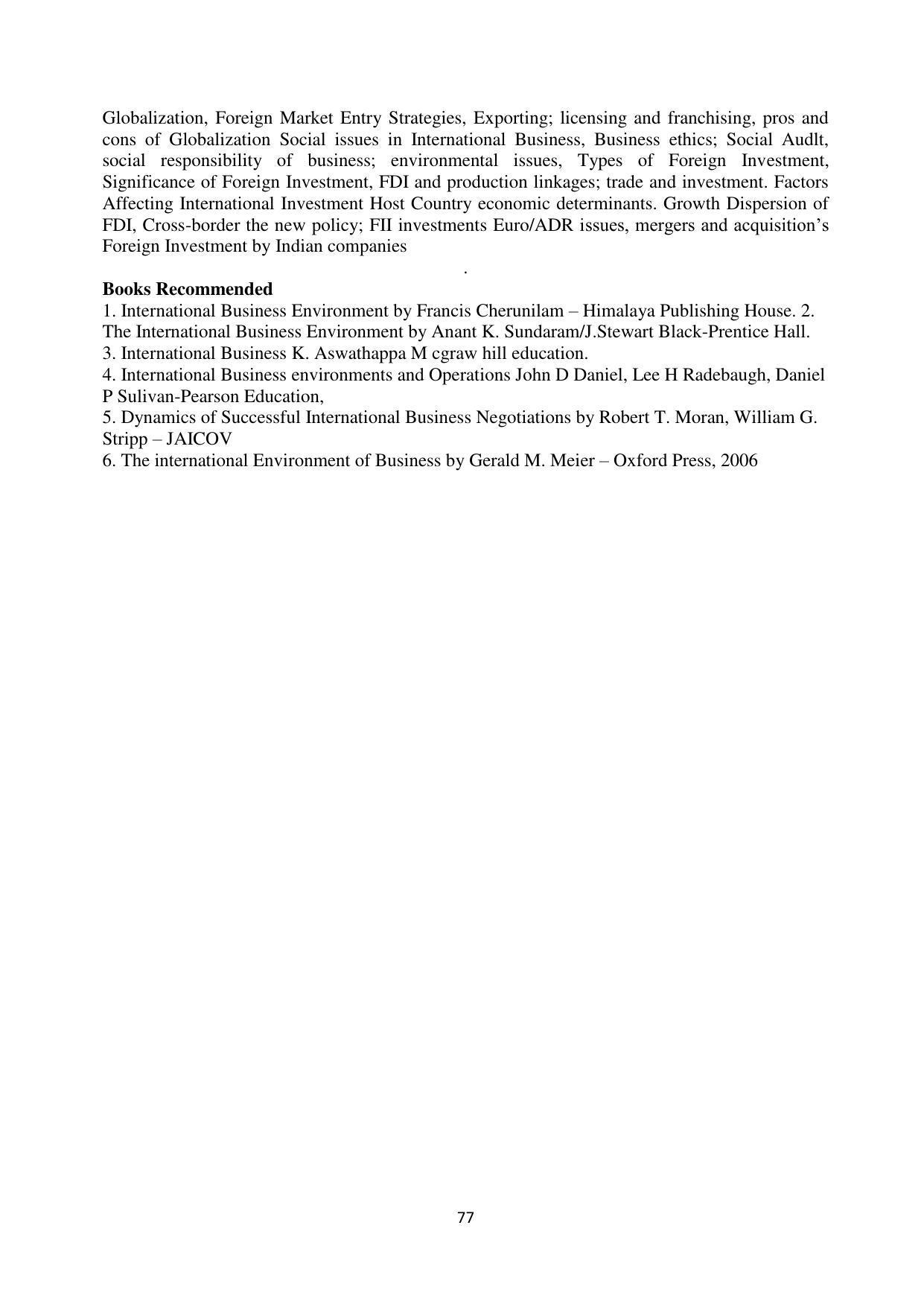RTMNU Department of Commerce Syllabus - Page 74