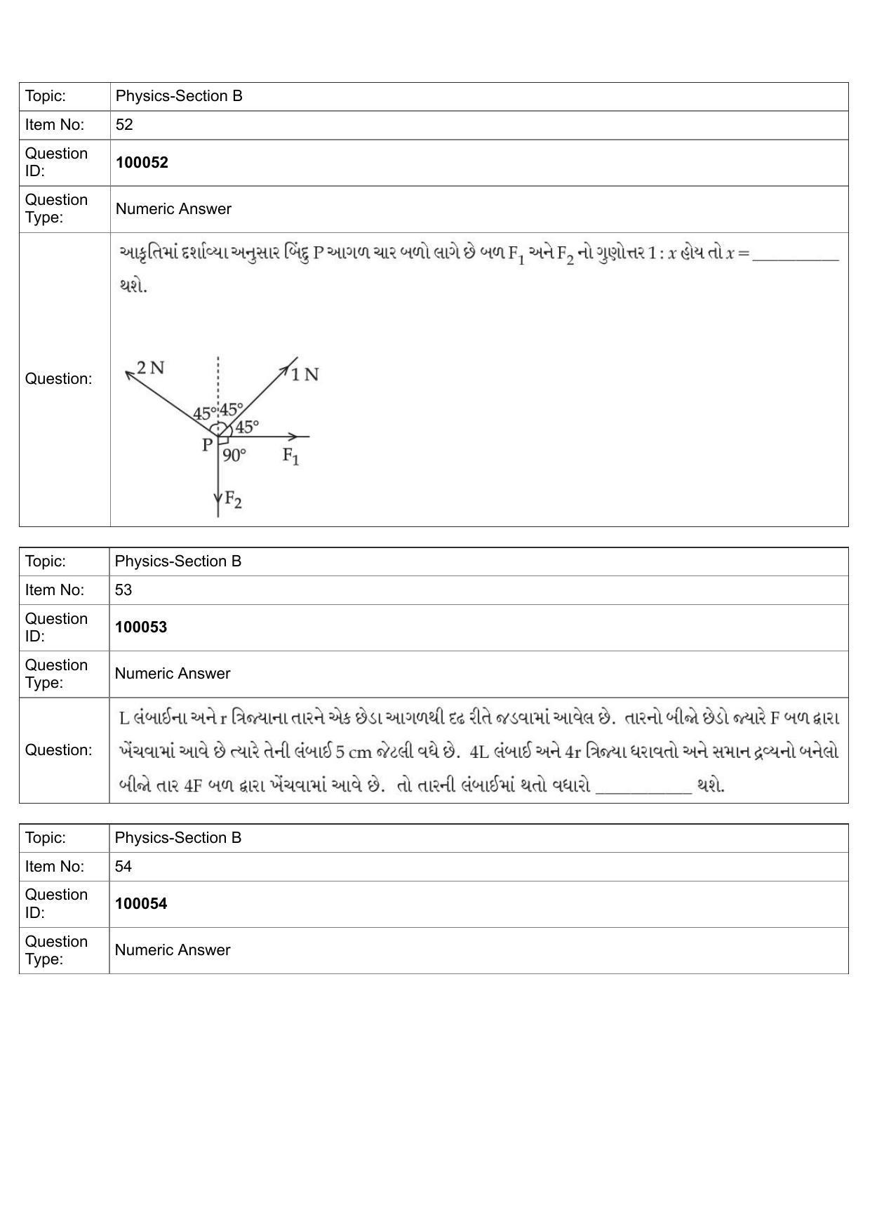 JEE Mains 2022: BTech Gujarati (Shift 1) 25-07-2022 Question Paper - Page 25