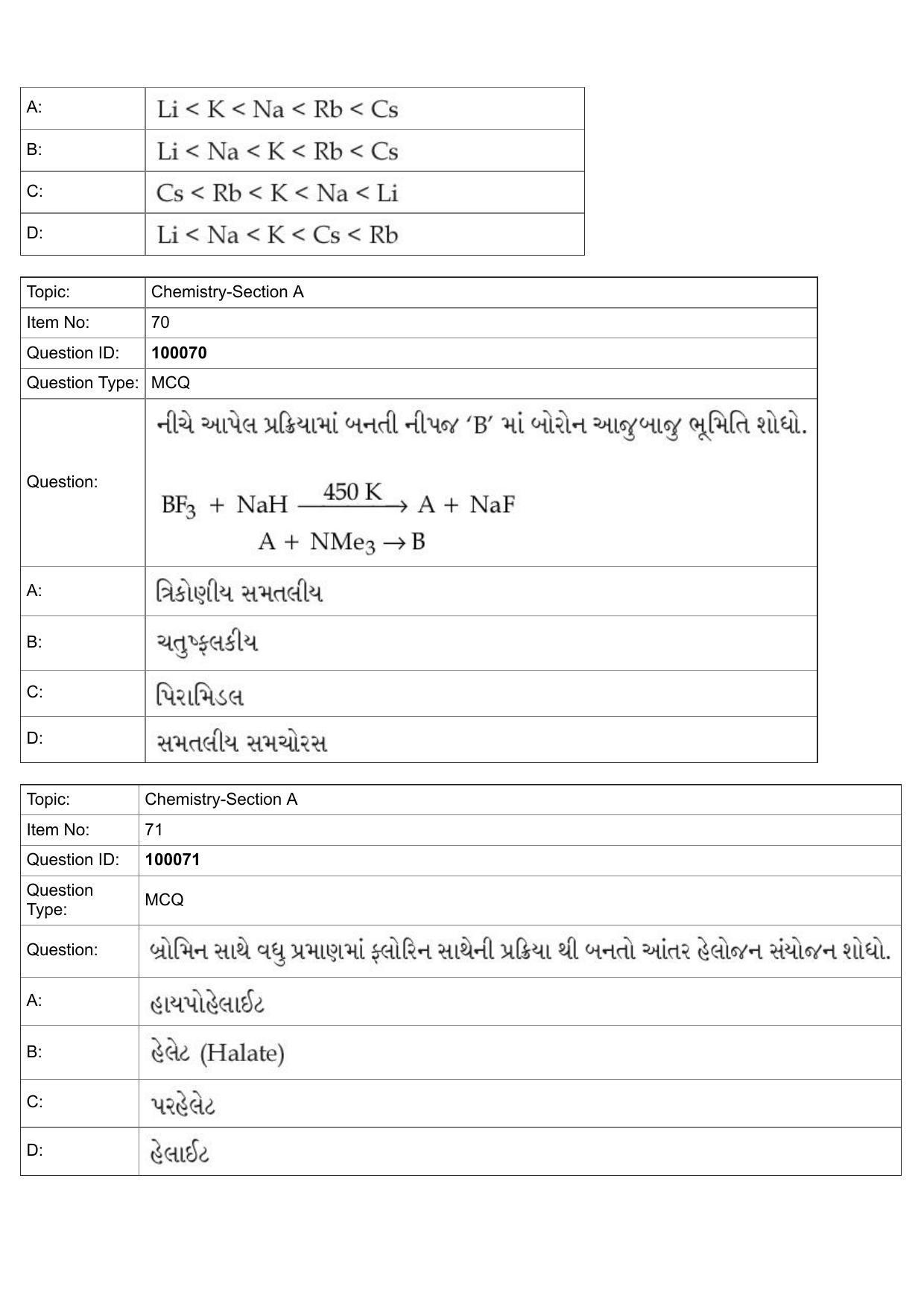 JEE Mains 2022: BTech Gujarati (Shift 1) 25-07-2022 Question Paper - Page 32