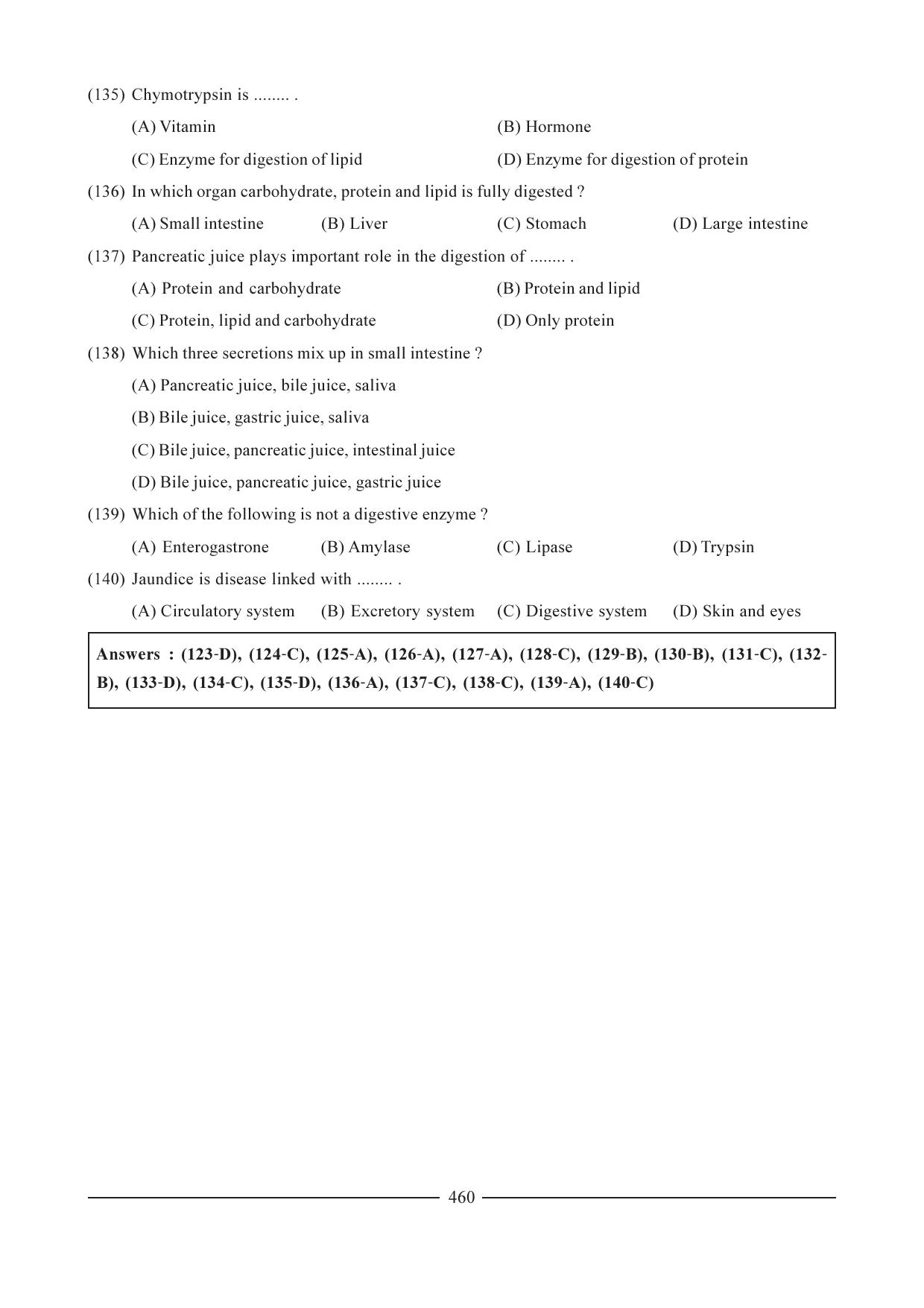 GSEB HSC Biology Question Paper (English Medium)- Chapter 22 - Page 18
