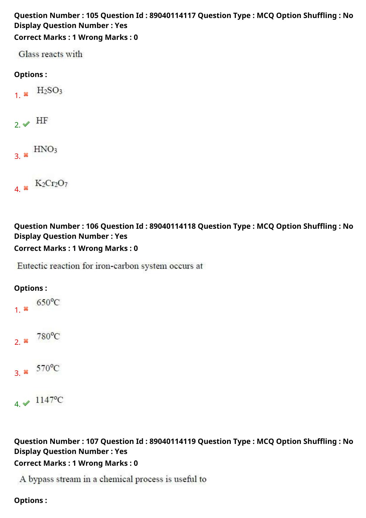 AP ECET 2025 Chemical Engineering 06th May 2025 (Shift 1) Question Paper wth Key - Page 50