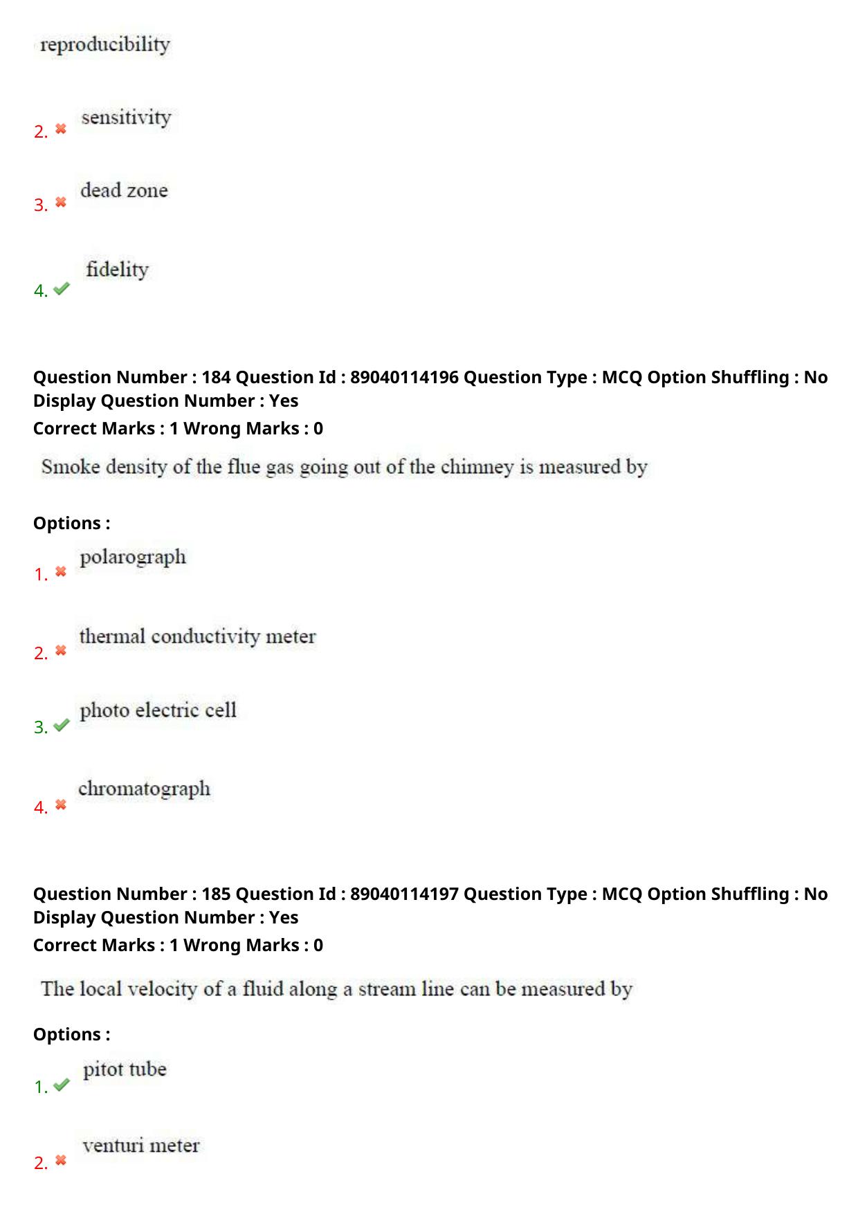 AP ECET 2025 Chemical Engineering 06th May 2025 (Shift 1) Question Paper wth Key - Page 85