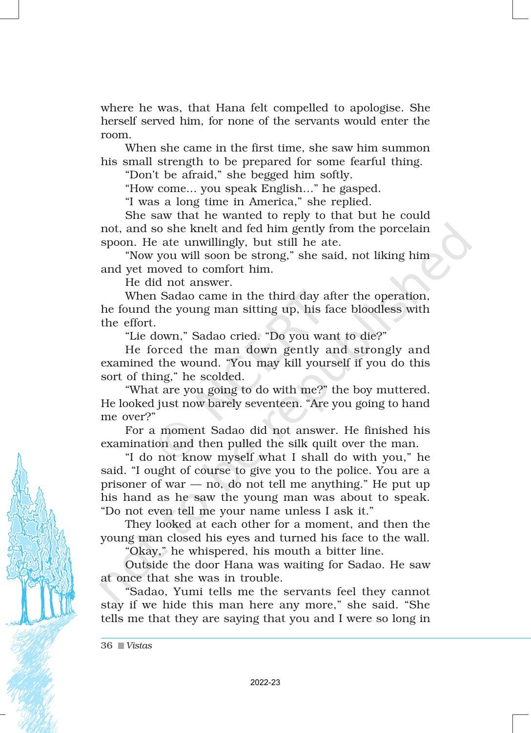 NCERT Book for Class 12 English Chapter 4 The Enemy - Page 13