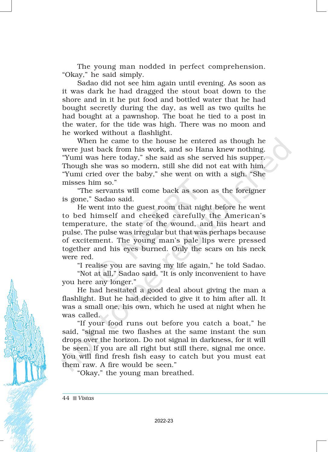 NCERT Book for Class 12 English Chapter 4 The Enemy - Page 21