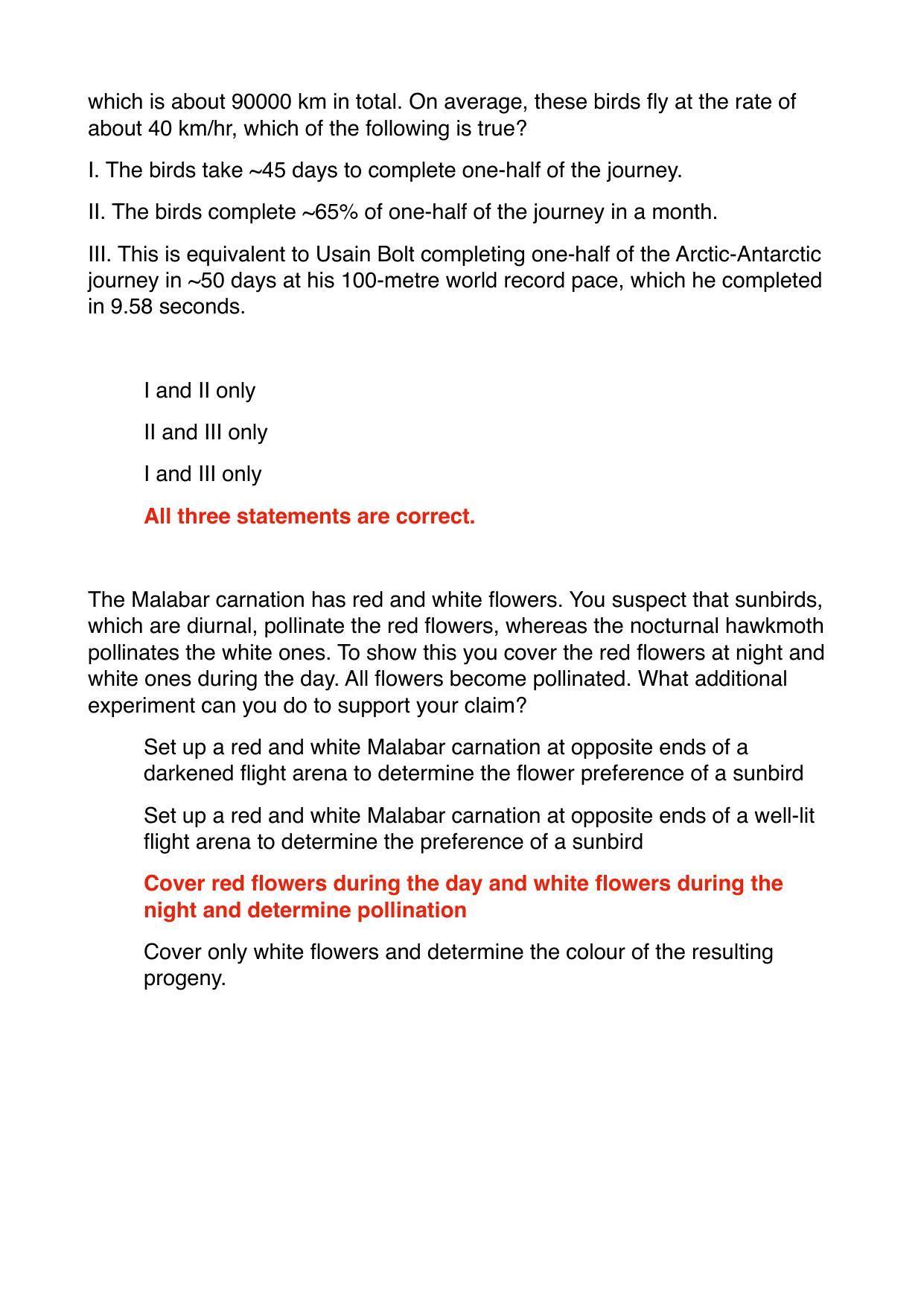 TIFR GS 2023 Biology Question Paper - Page 5