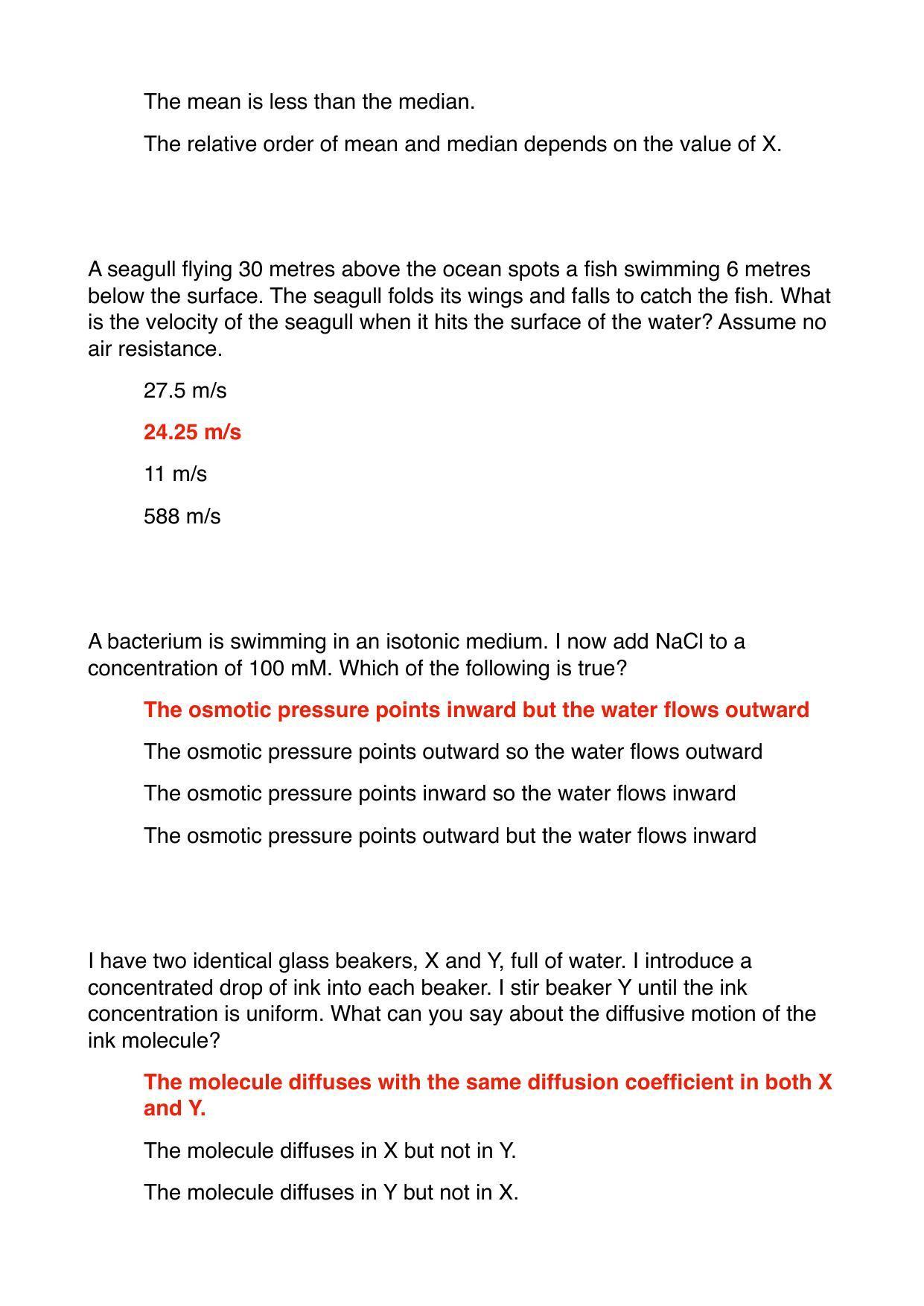 TIFR GS 2023 Biology Question Paper - Page 11