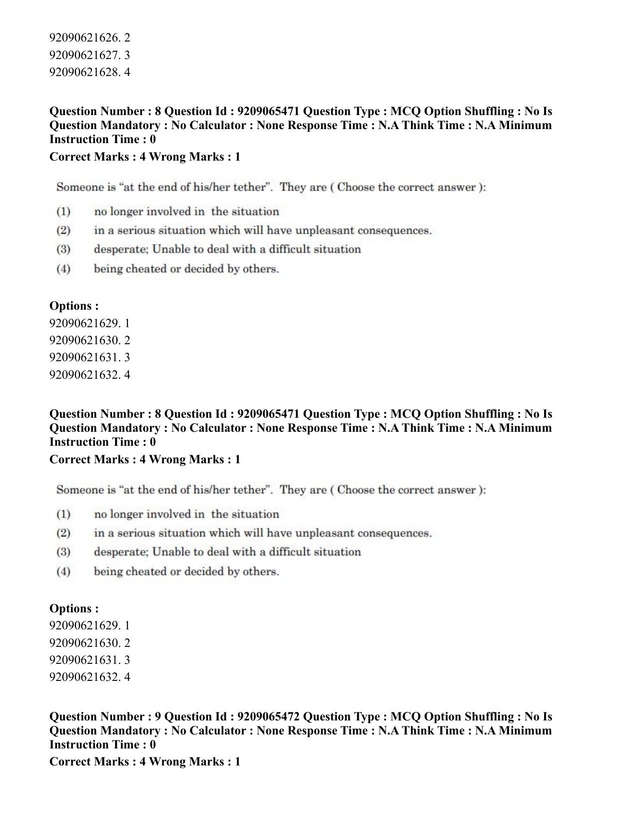 CUET PG 2023: SCQP17 – Life Science (Eng.)-Shift-3 (06-06-2023) Question Paper - Page 12