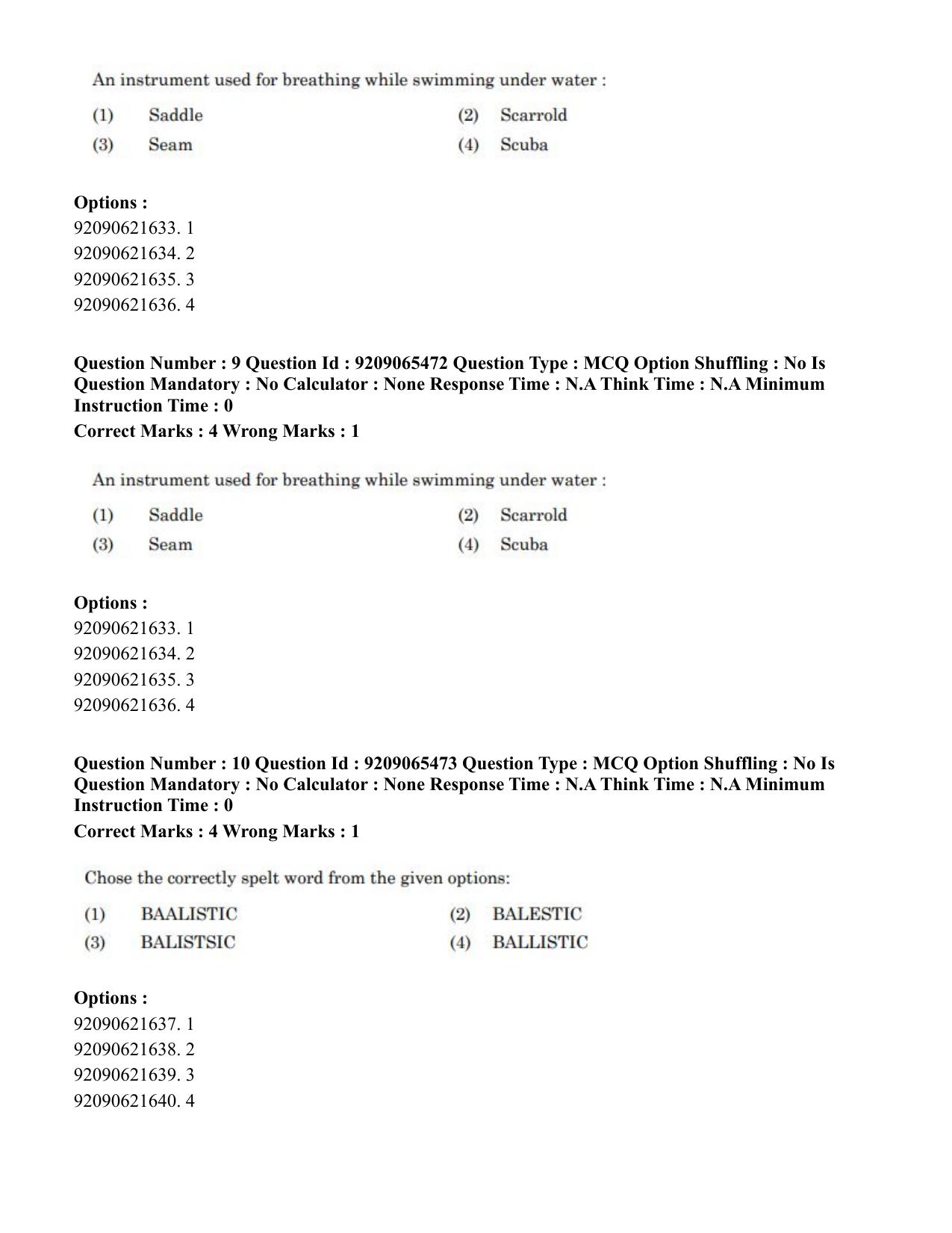 CUET PG 2023: SCQP17 – Life Science (Eng.)-Shift-3 (06-06-2023) Question Paper - Page 13