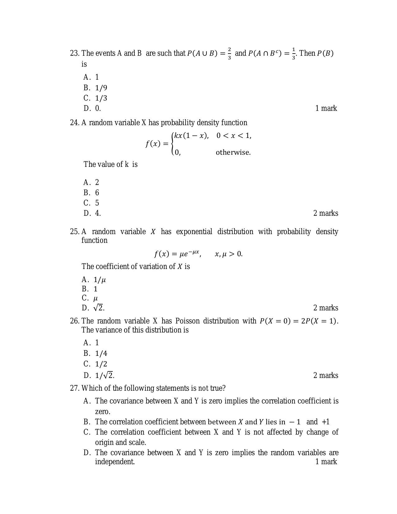 ACET May 2016 Question Papers - Page 6