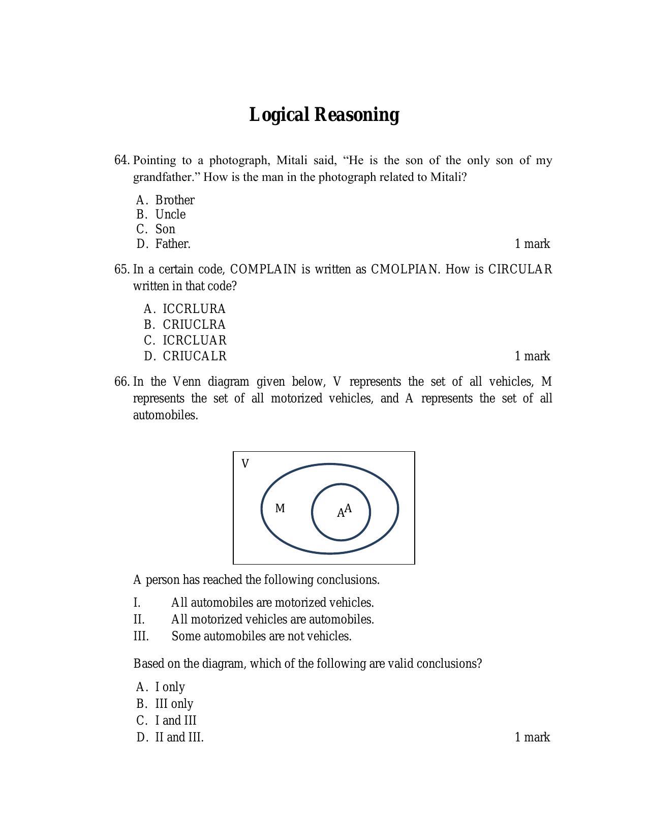 ACET May 2016 Question Papers - Page 16