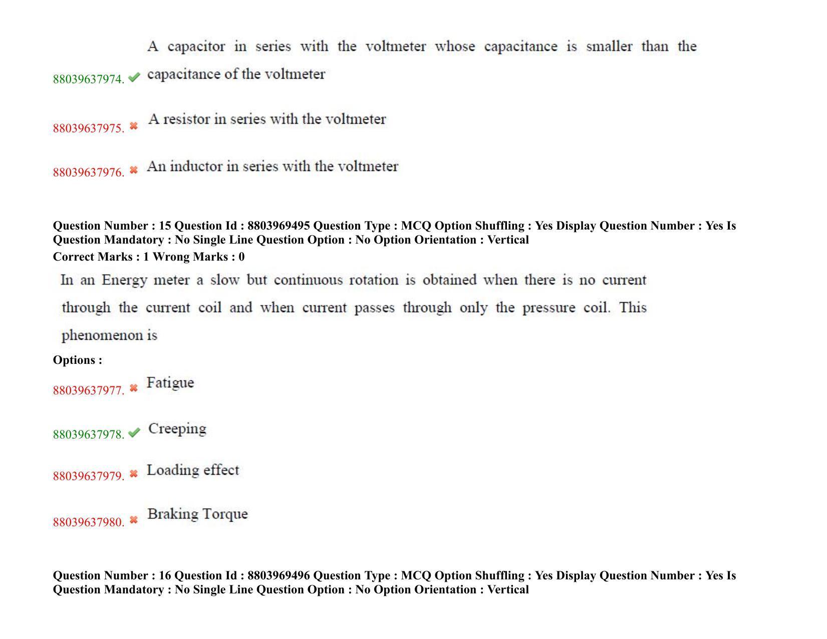 TS PGECET 2020: Instrumentation Engineering Question Papers - Page 11