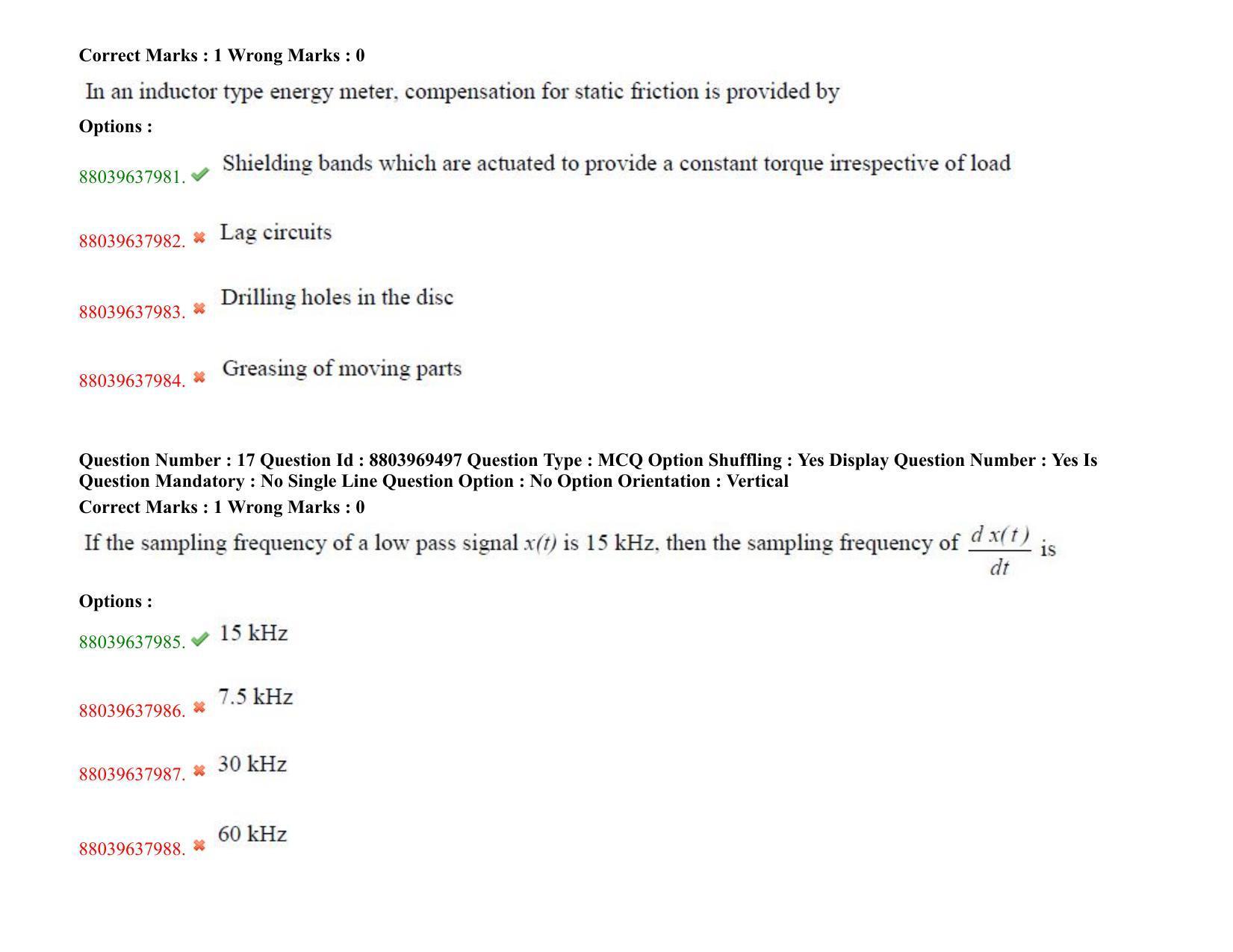 TS PGECET 2020: Instrumentation Engineering Question Papers - Page 12