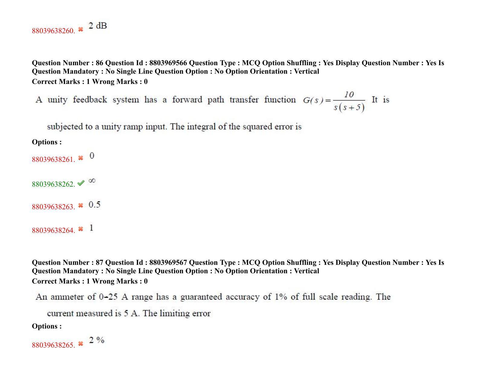 TS PGECET 2020: Instrumentation Engineering Question Papers - Page 59