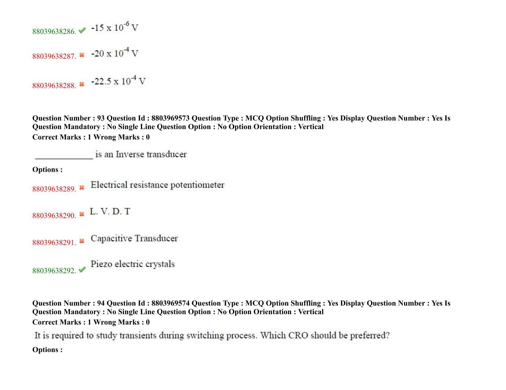 TS PGECET 2020: Instrumentation Engineering Question Papers - Page 63