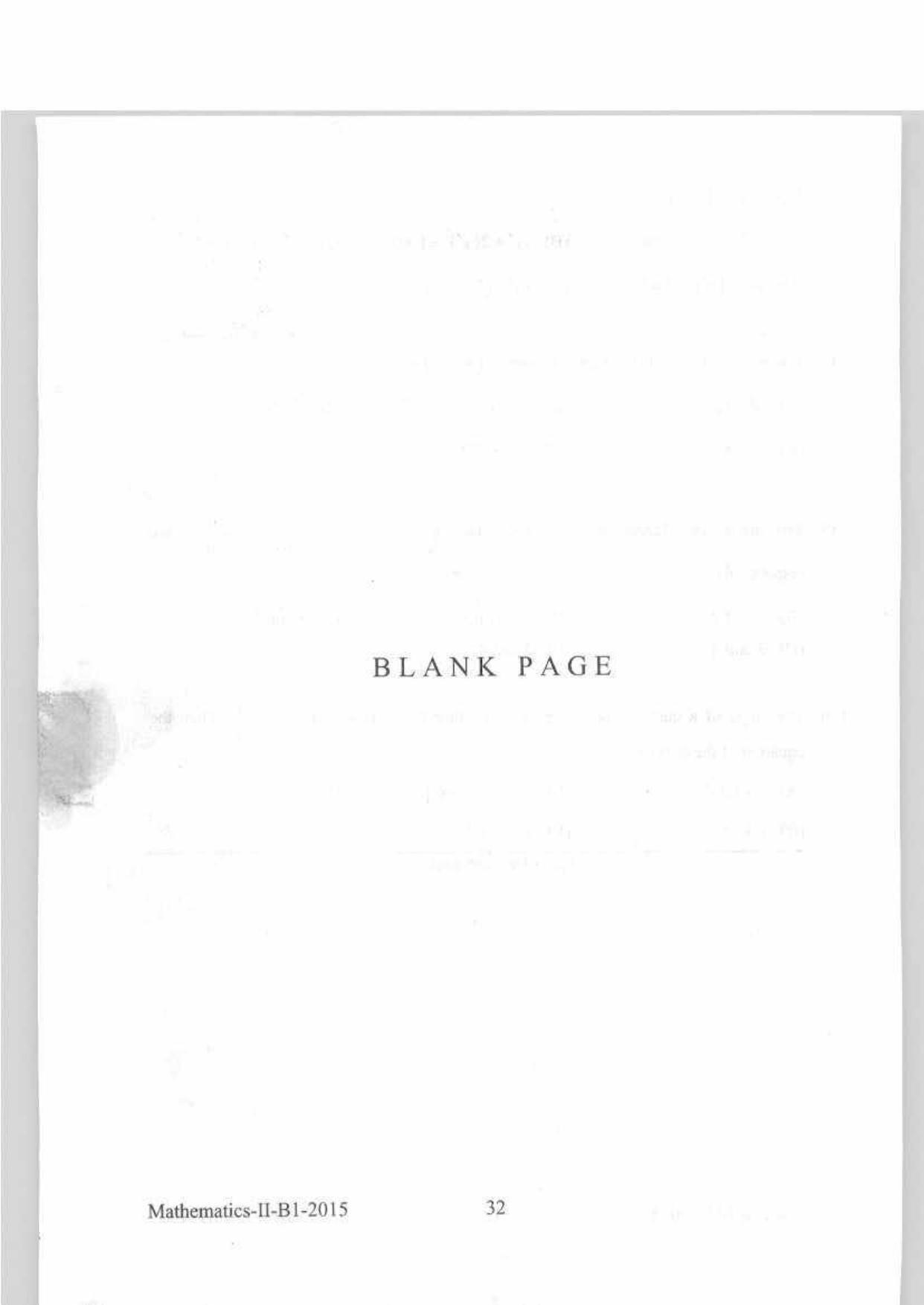 KEAM Paper II 2015 Question Paper - Page 32