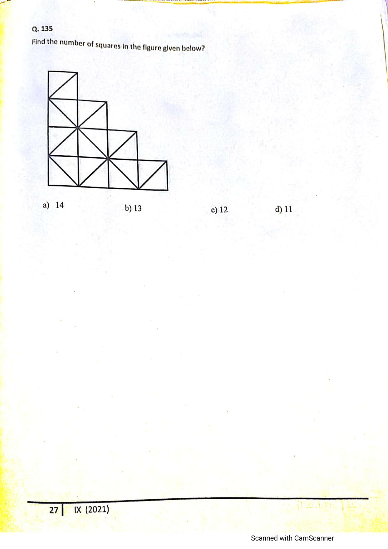 JKSSEE 2021 Class 9 Question Paper - Page 26