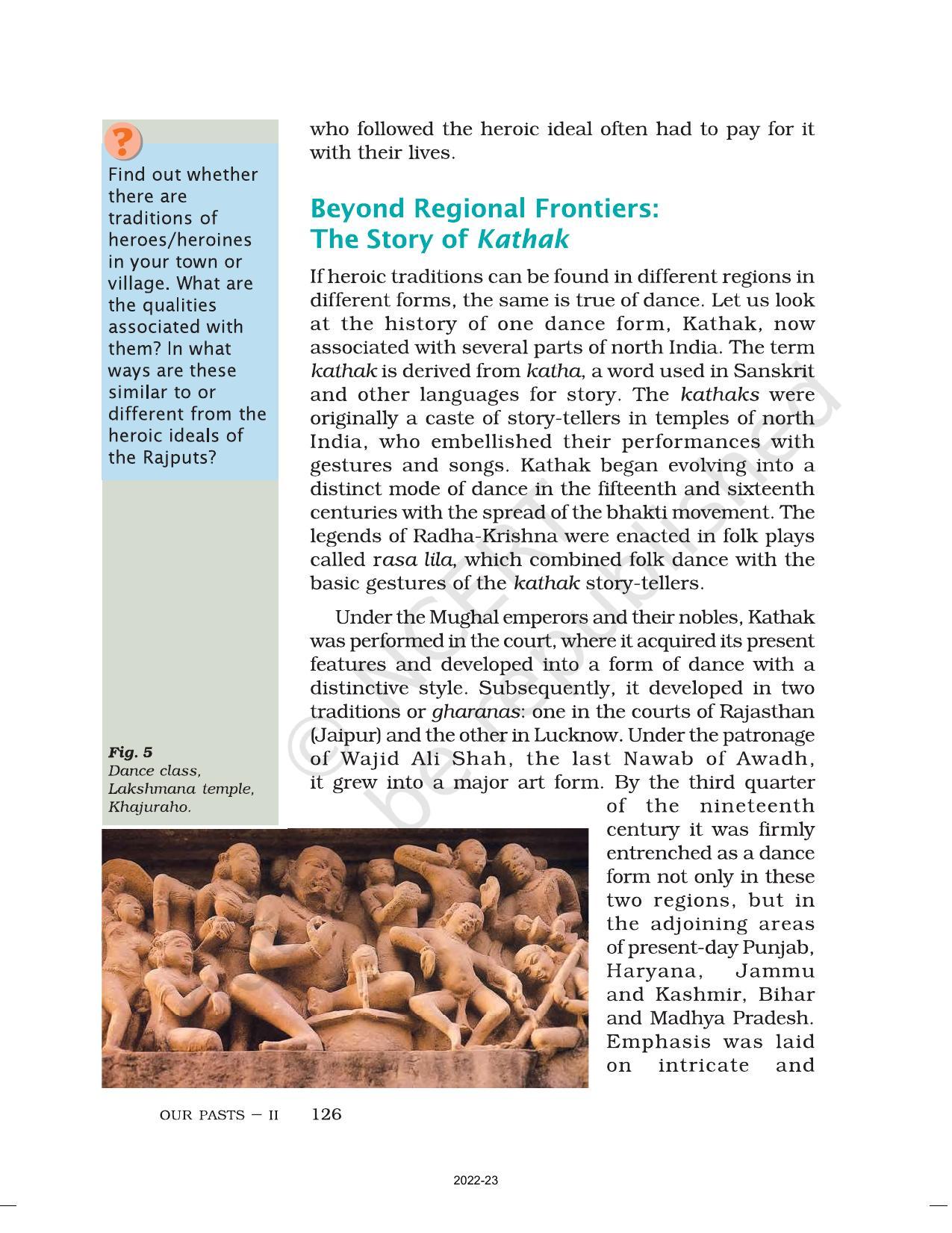 NCERT Book for Class 7 Social Science(History): Chapter 9-The Making of Regional Cultures - Page 5