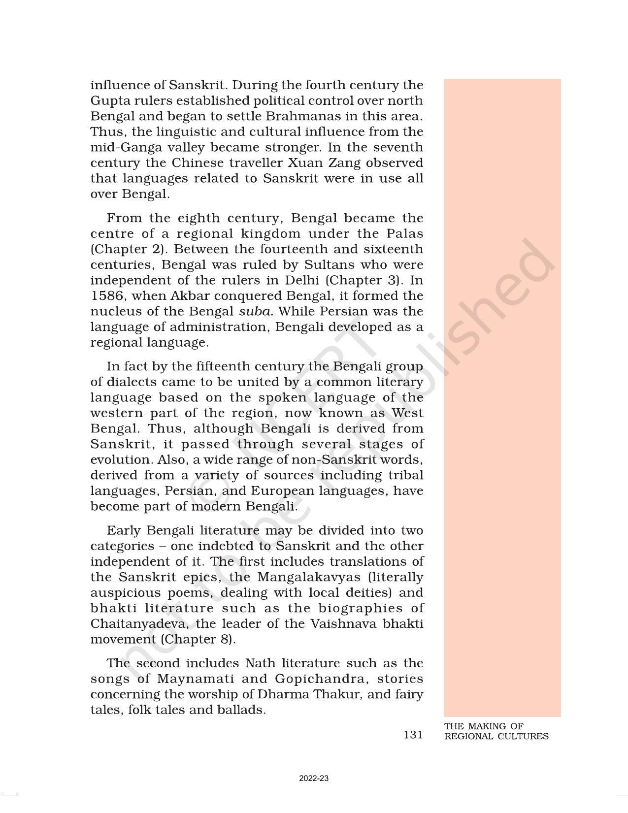 NCERT Book for Class 7 Social Science(History): Chapter 9-The Making of Regional Cultures - Page 10