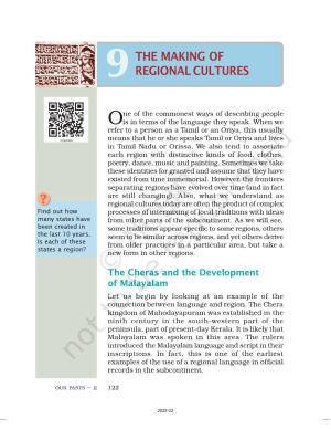 NCERT Book for Class 7 Social Science(History): Chapter 9-The Making of Regional Cultures