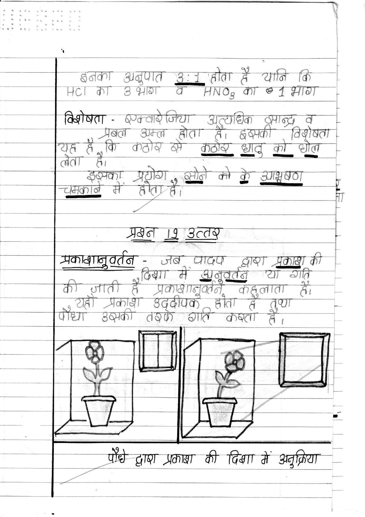 UBSE Class 10 Science 2020 Toppers Answer Sheet - Page 10
