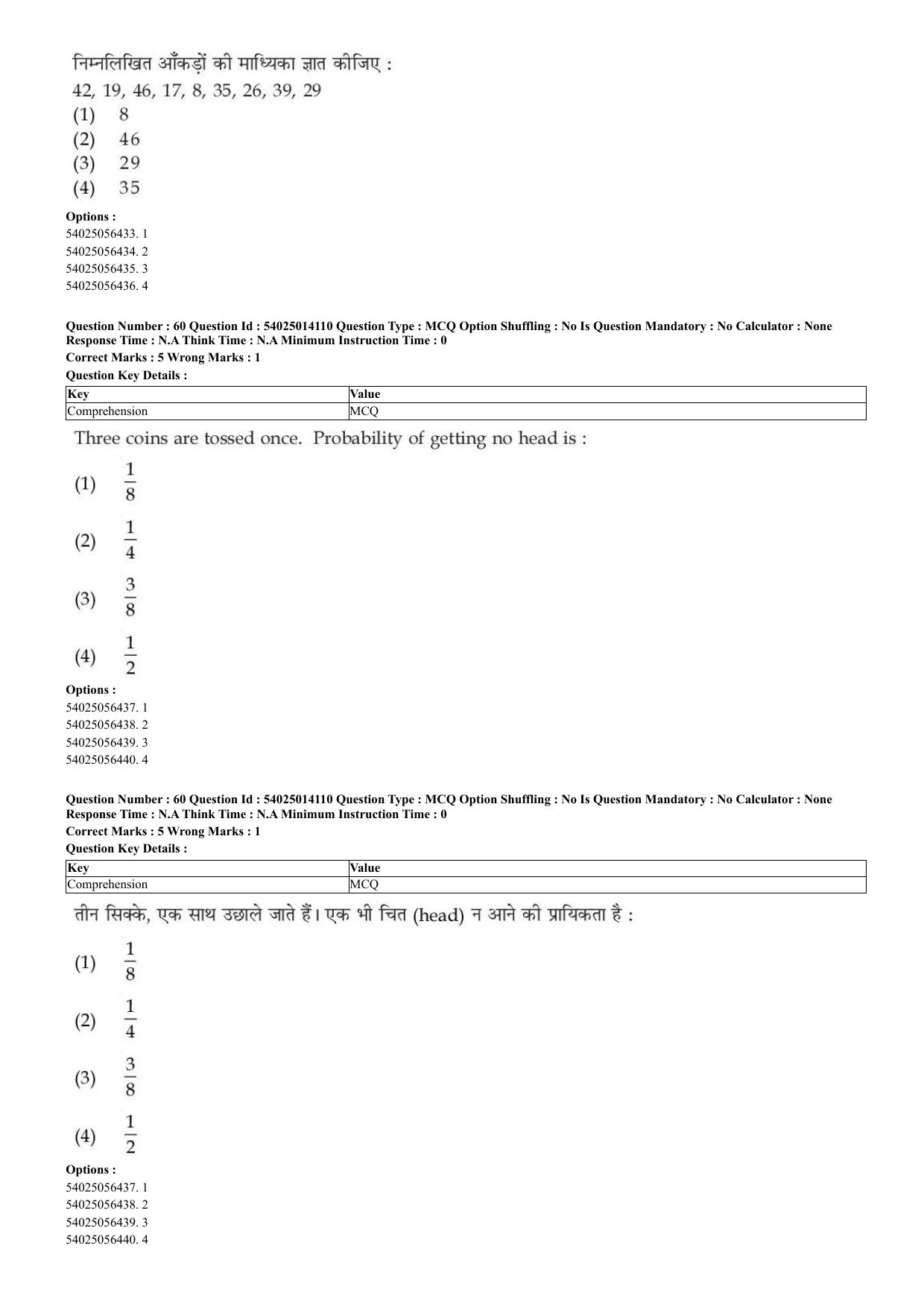 CUET 2023 Domestic Shift 1 Question Paper - 7 June 2023 - Page 36
