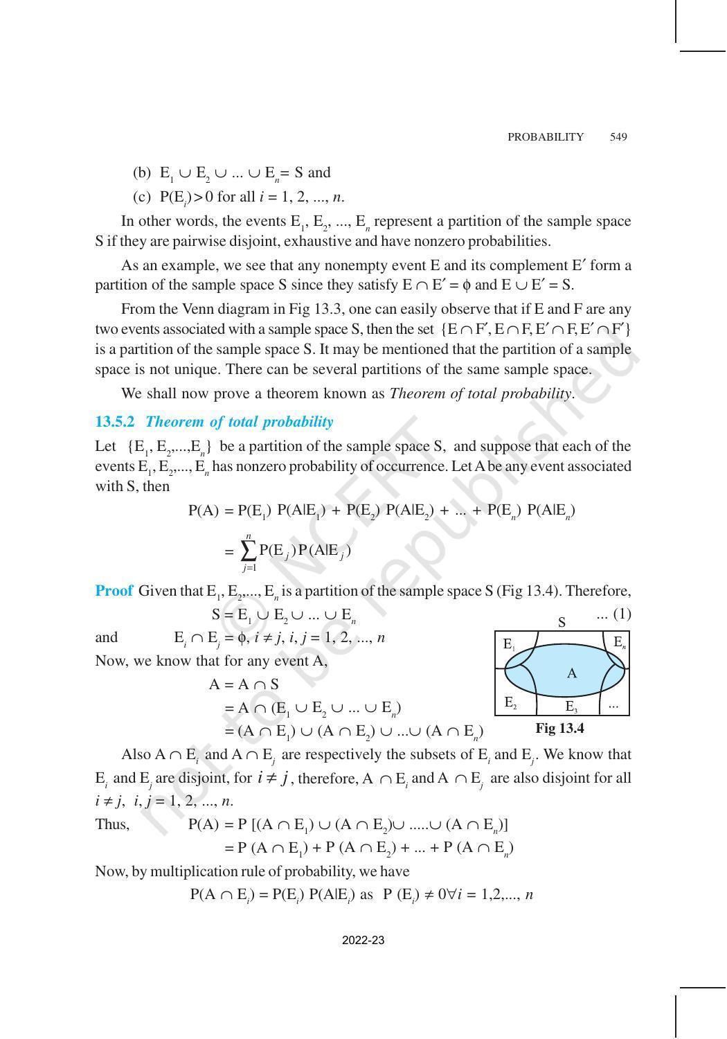NCERT Book for Class 12 Maths Chapter 13 Probability - Page 19