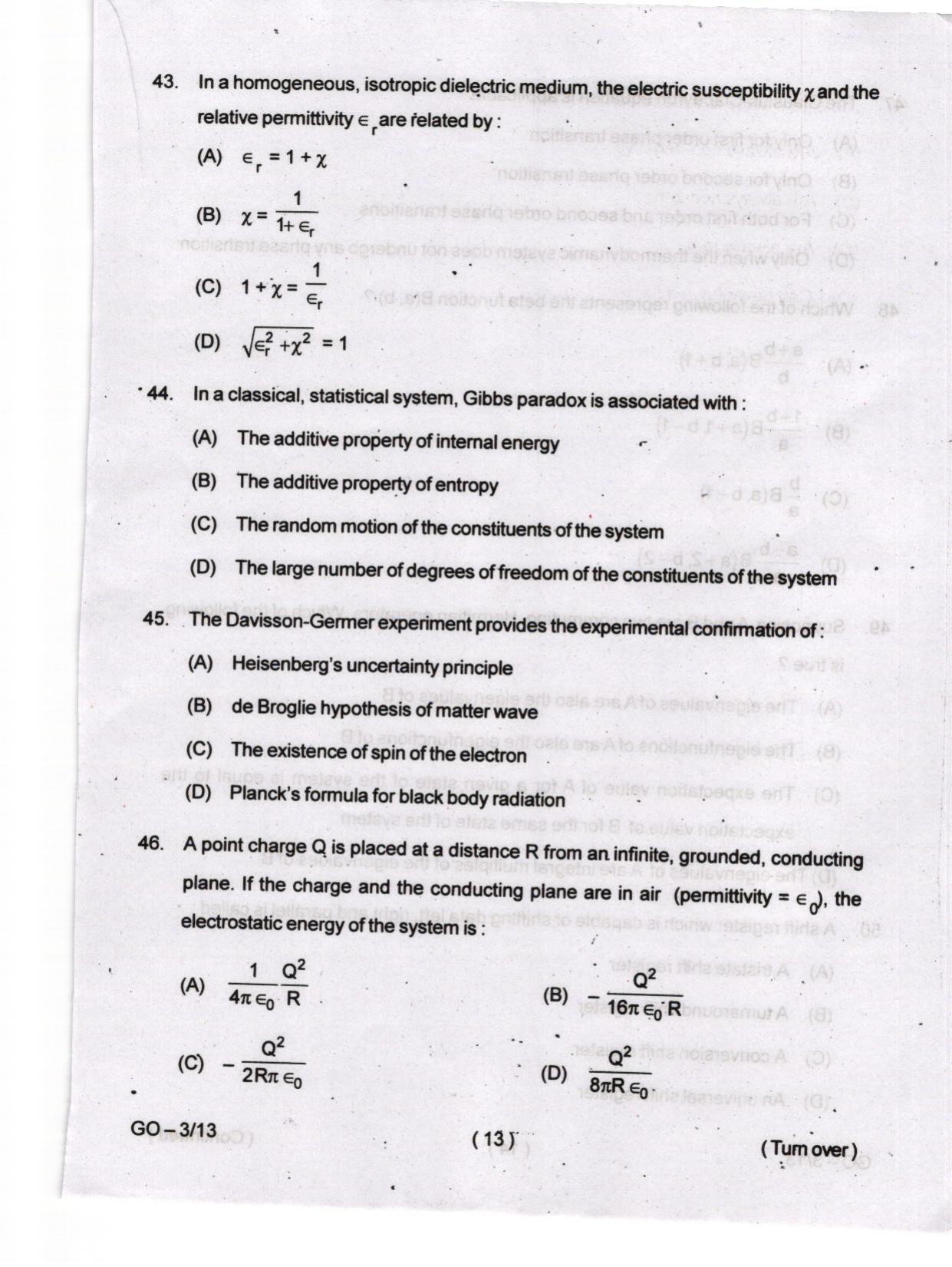 Odisha CPET 2024 PHYSICS Question Papers - Page 13