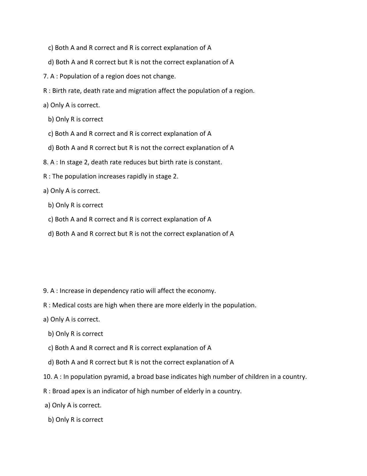 Maharashtra Board Class 12 Geography (Medium ENGLISH) 2023 Question Bank - Page 10
